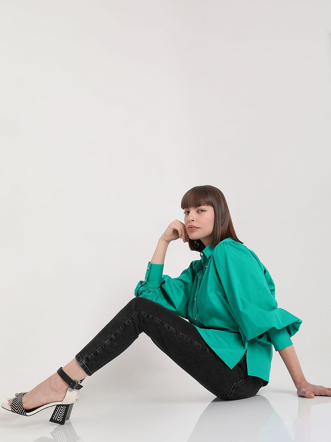 Black High Waist Skinny Jeans