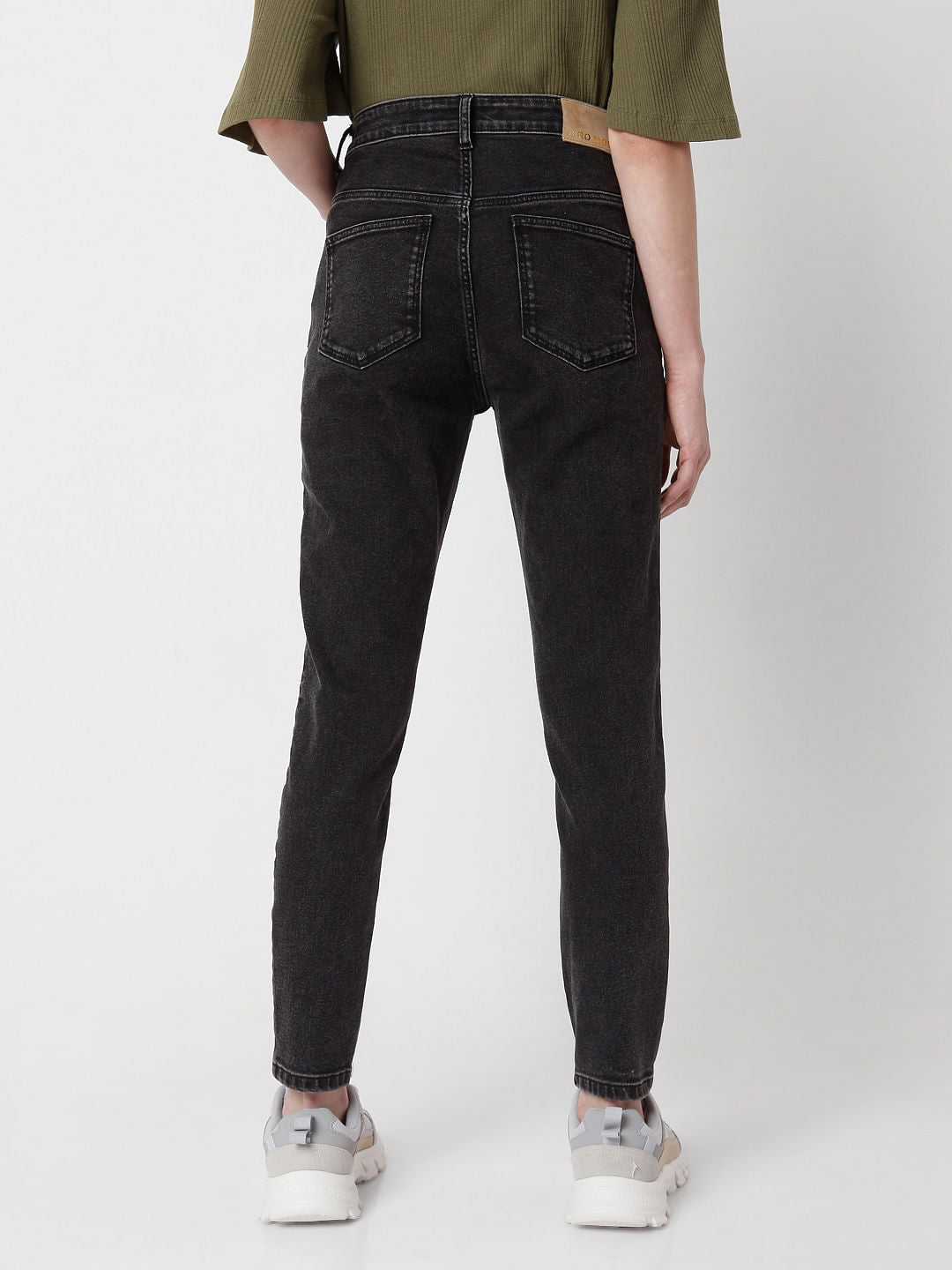 Black High Waist Skinny Jeans