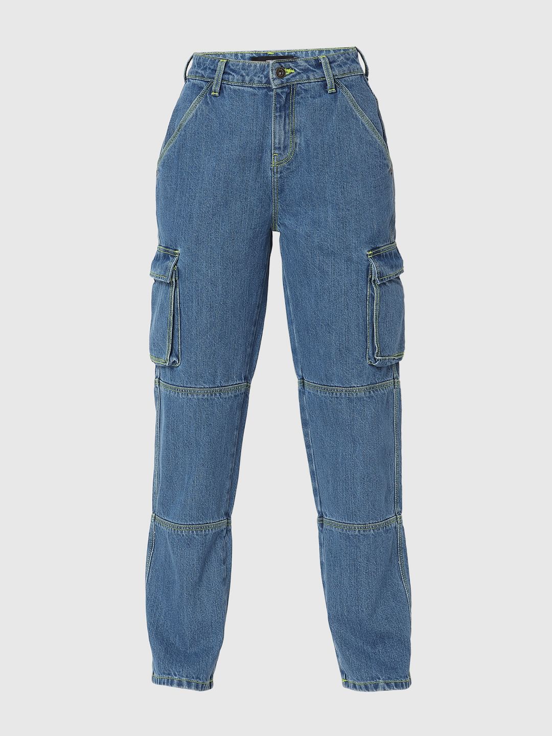 Blue Cargo Jeans