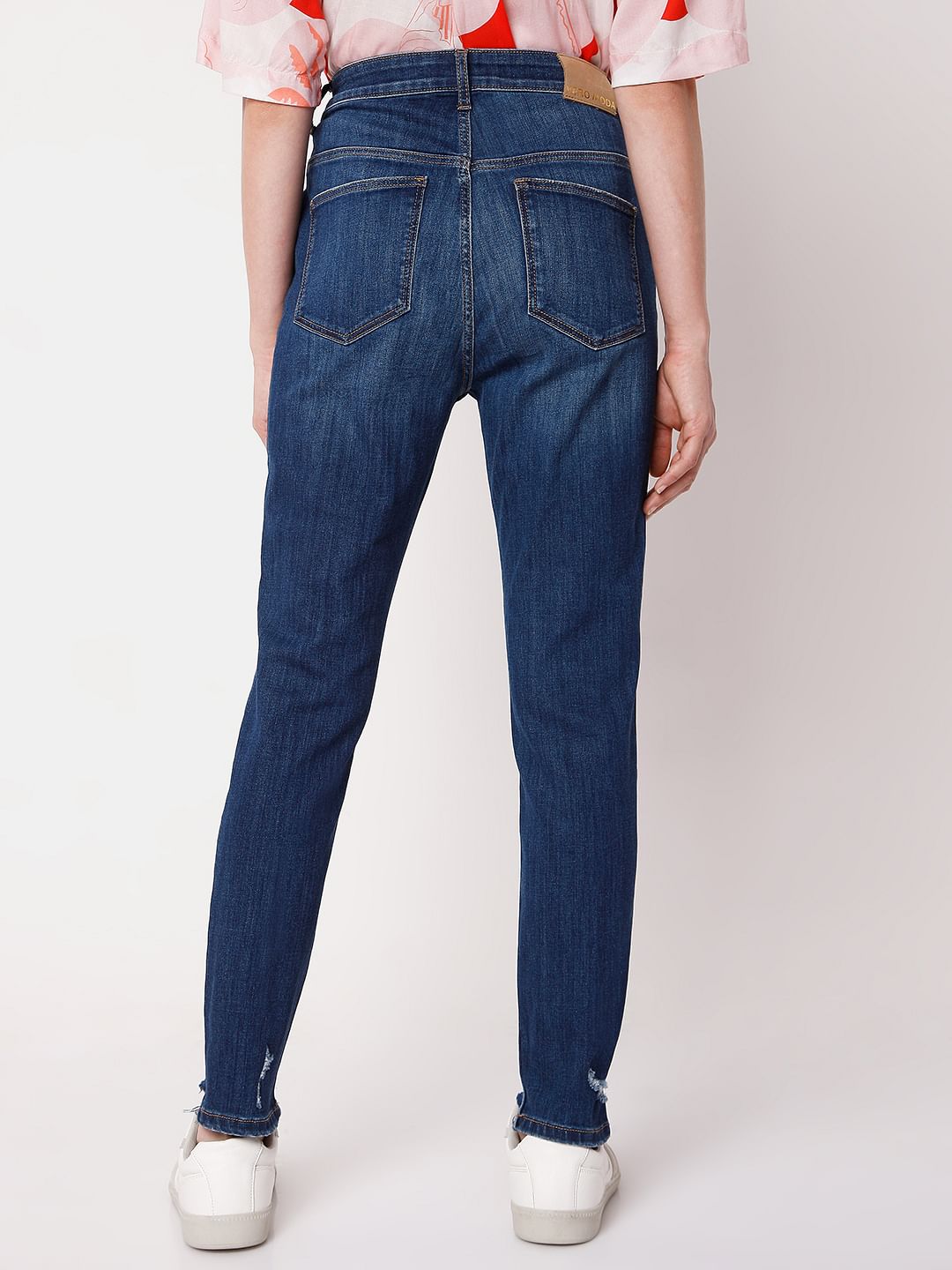 Blue High Rise Wendy Skinny Jeans