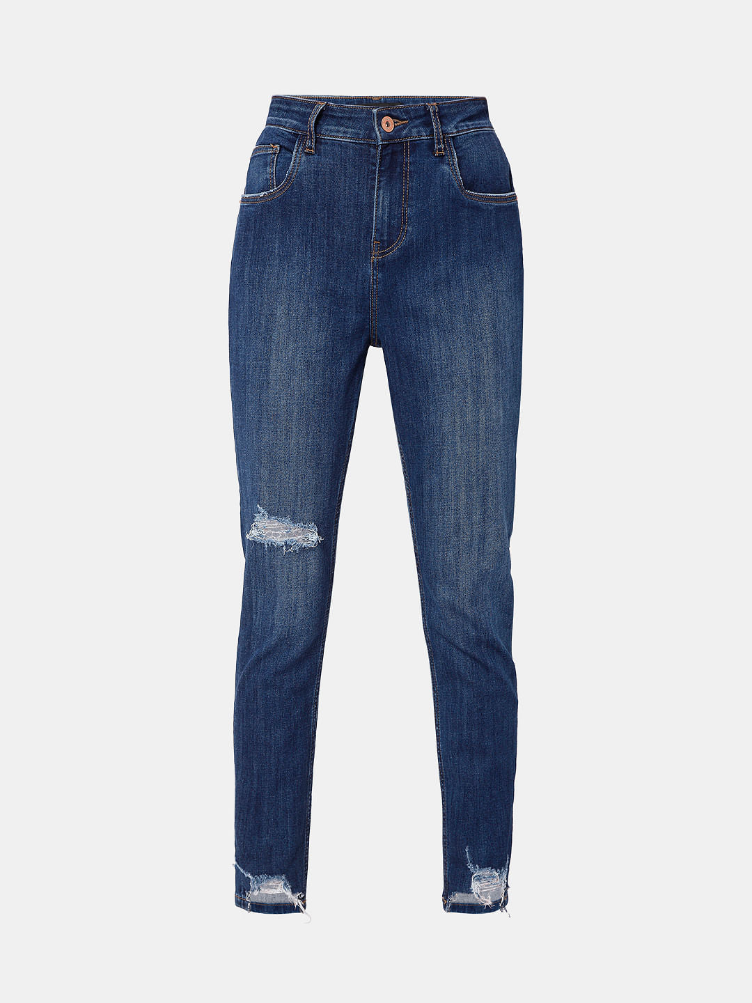 Blue High Rise Wendy Skinny Jeans