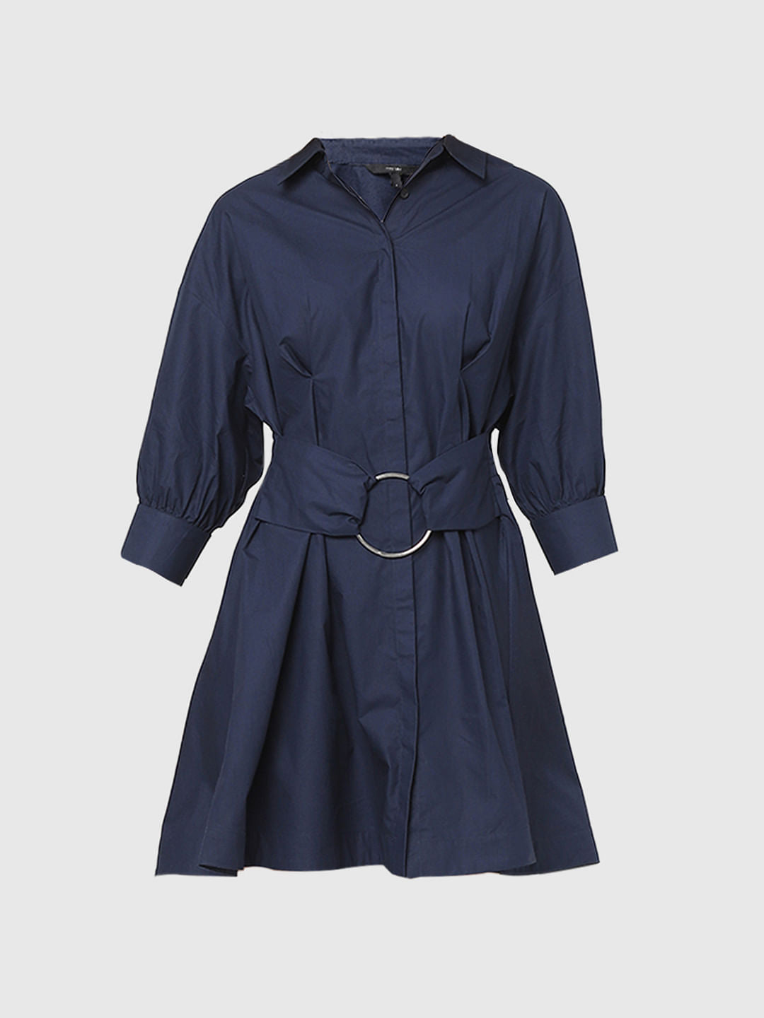 Navy Blue Mini Dress