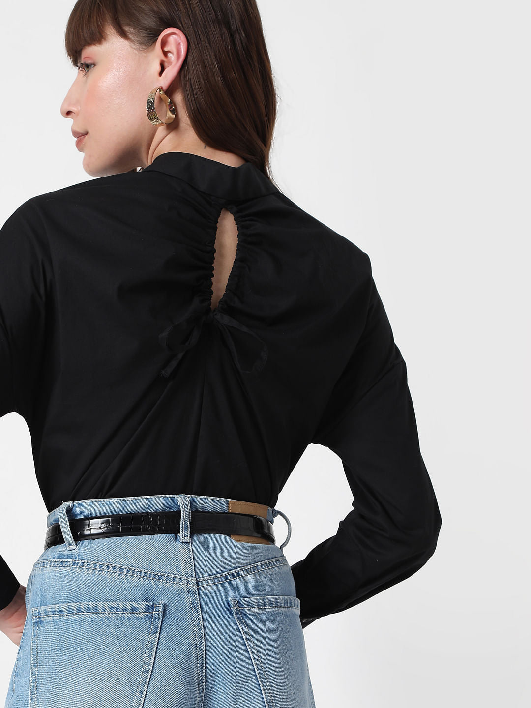 Black Full Sleeves Shirt