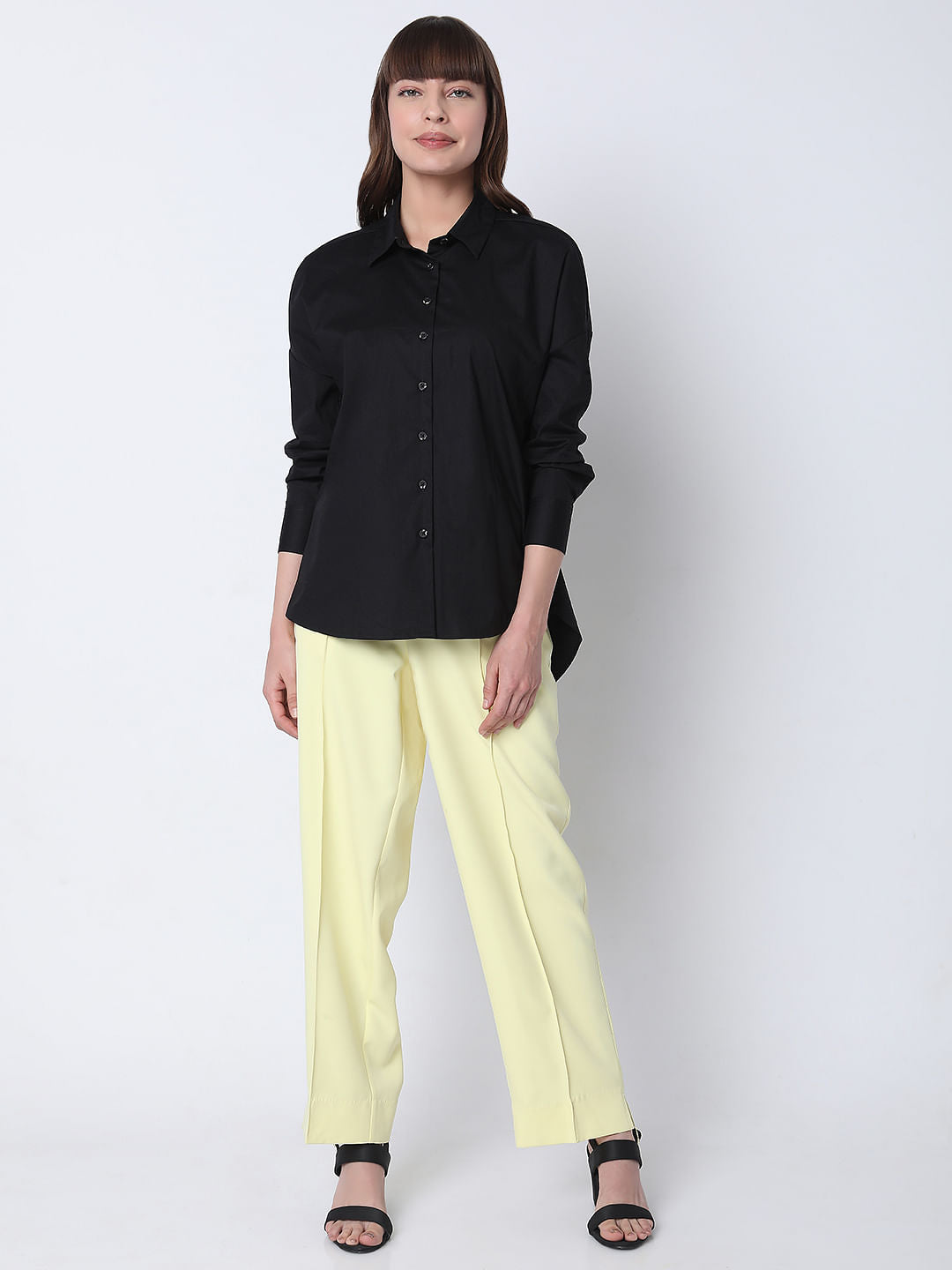 Black Full Sleeves Shirt