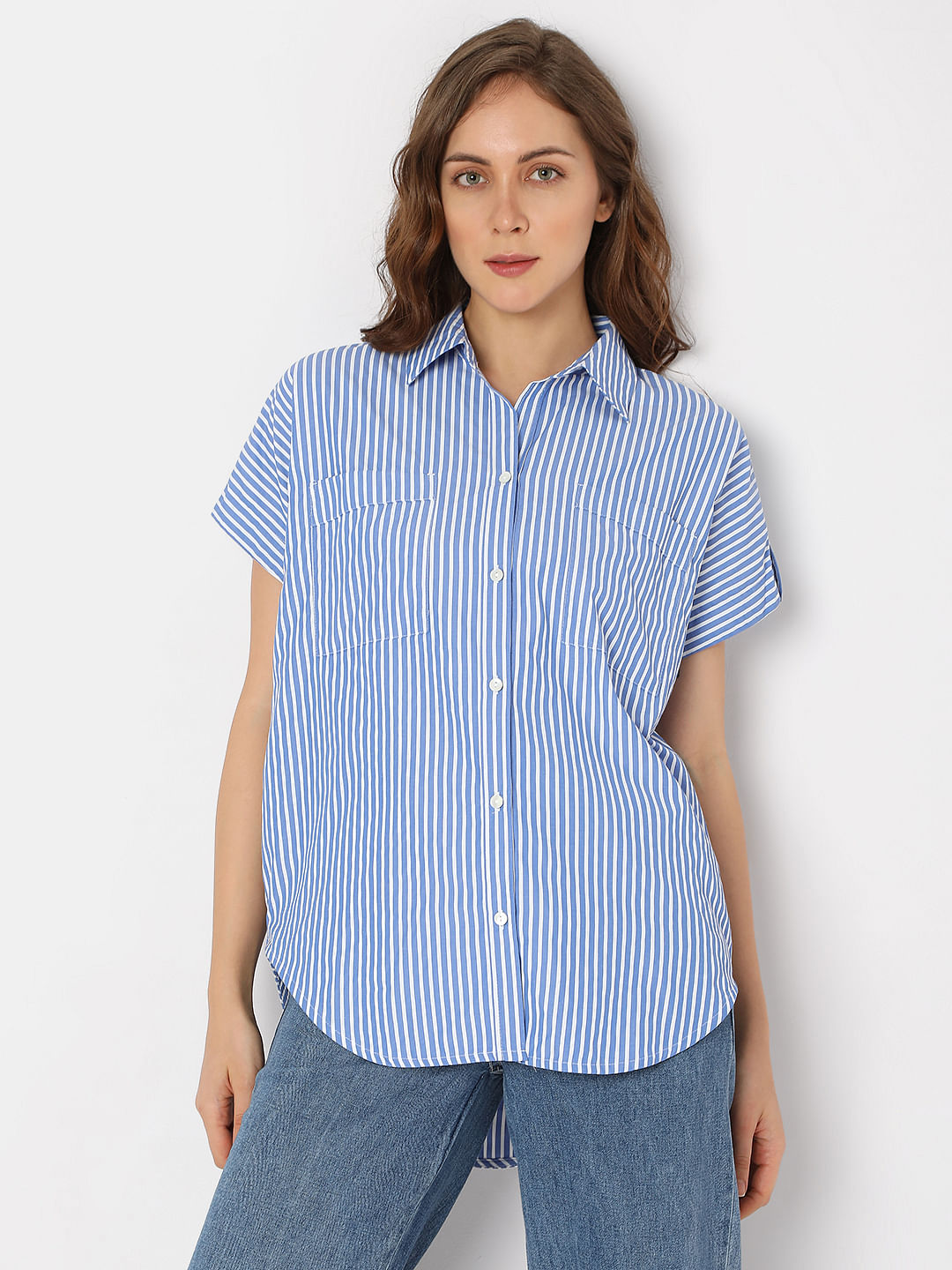 Blue Striped Shirt