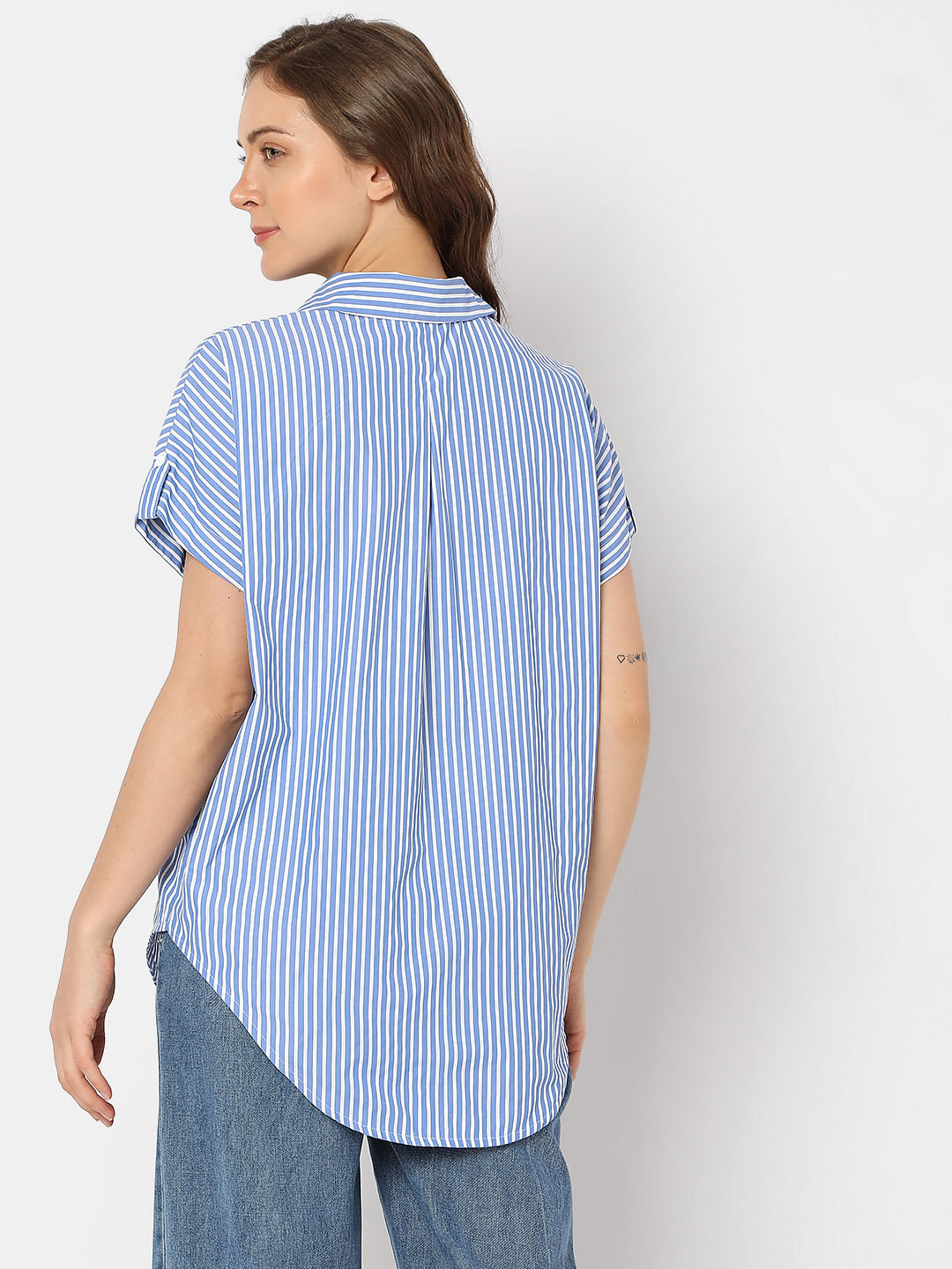 Blue Striped Shirt