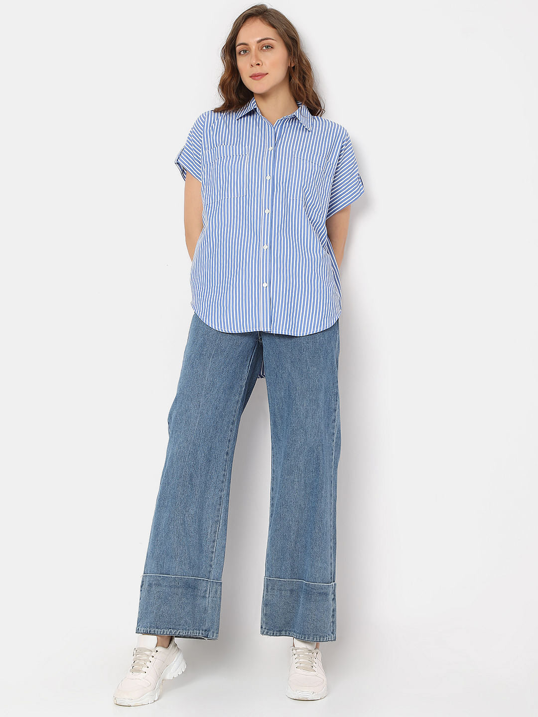 Blue Striped Shirt