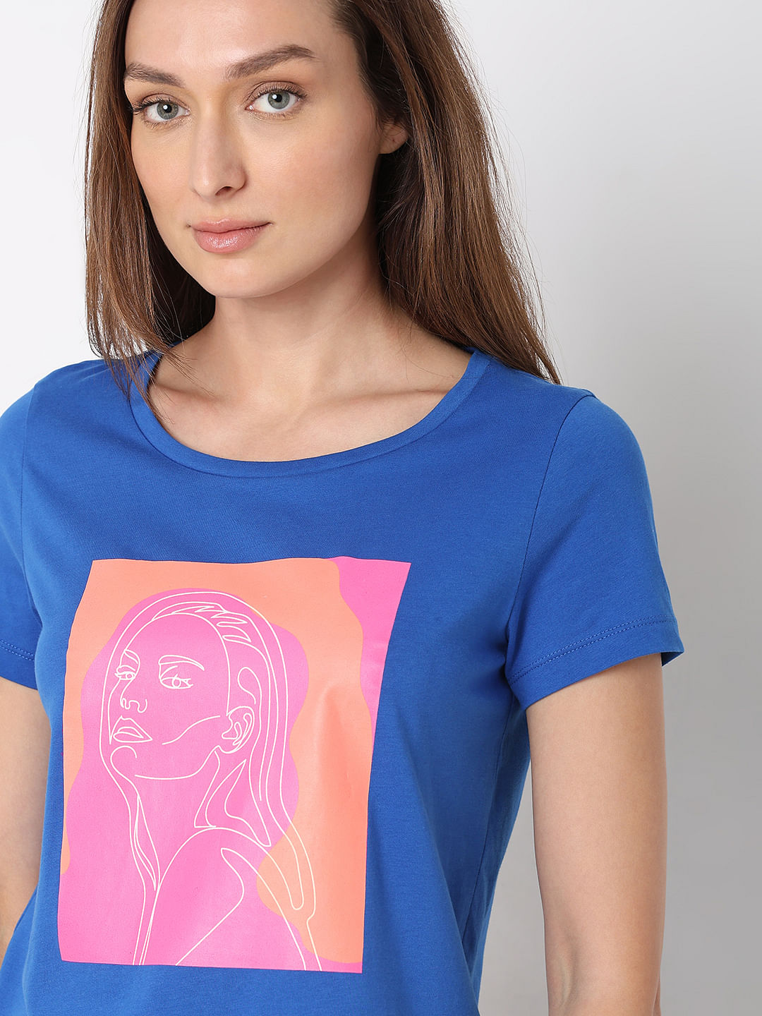 Black Graphic Print T-Shirt