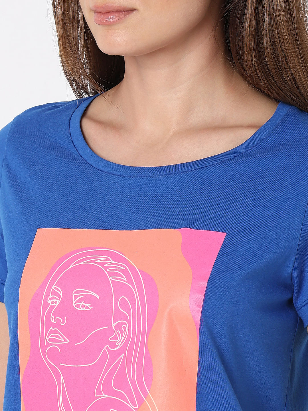 Black Graphic Print T-Shirt