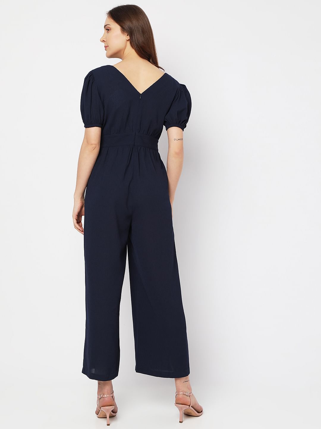 Navy Blue Jumpsuit