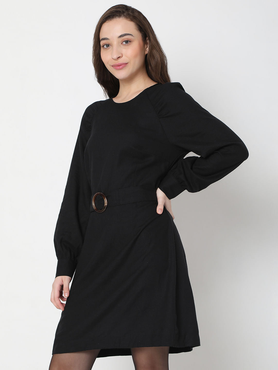 Black Shift Dress