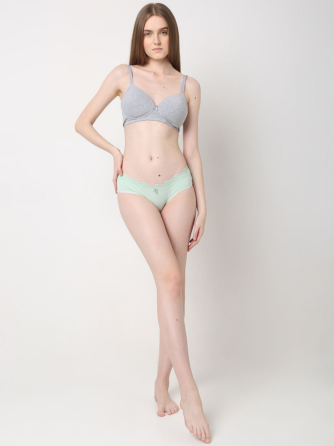 Intimates Pack Of 3 Hipster Briefs - Orange, Green, Yellow