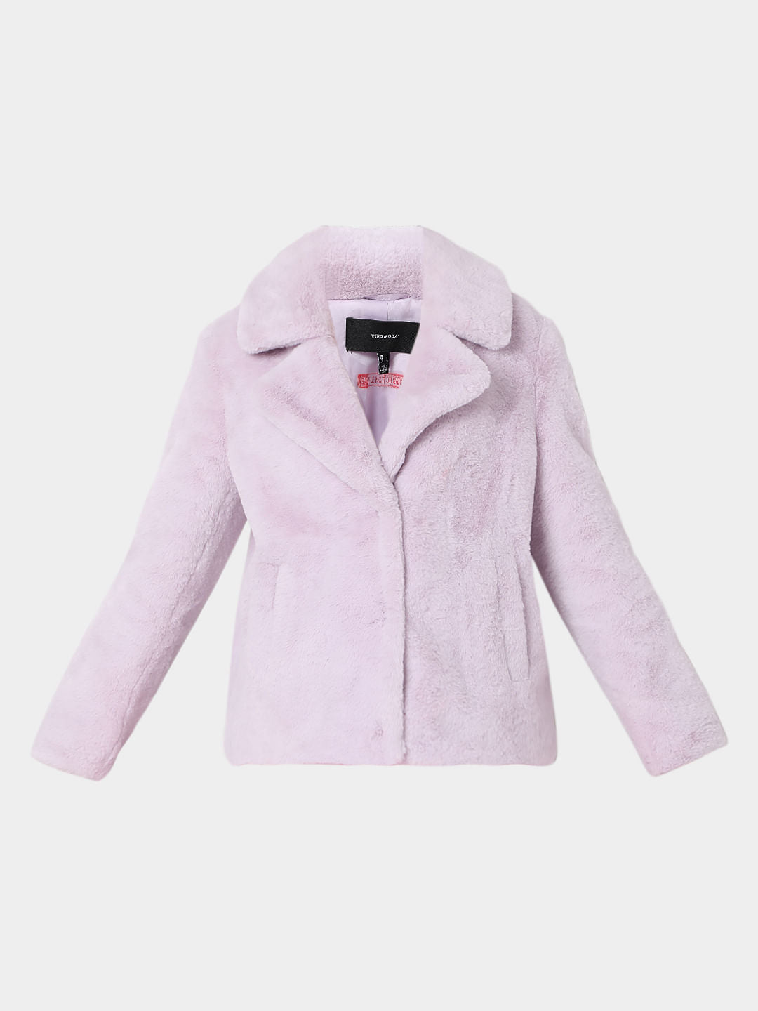 Lilac Faux Fur Jacket