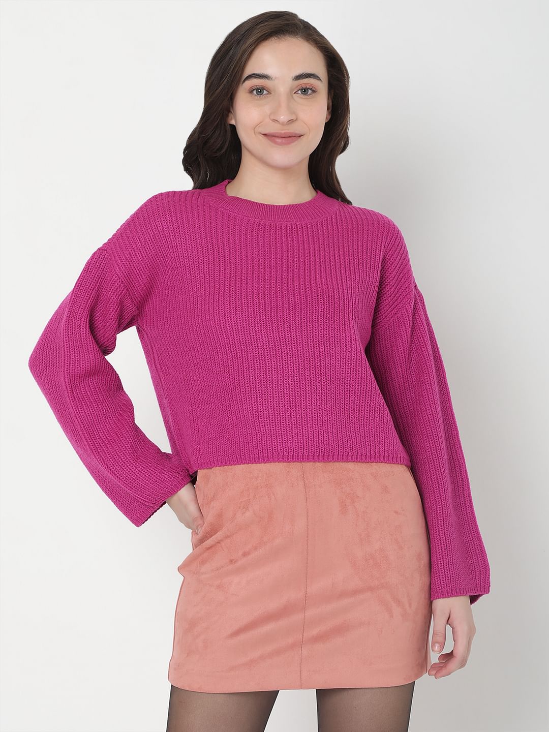Pink Knit Sweater
