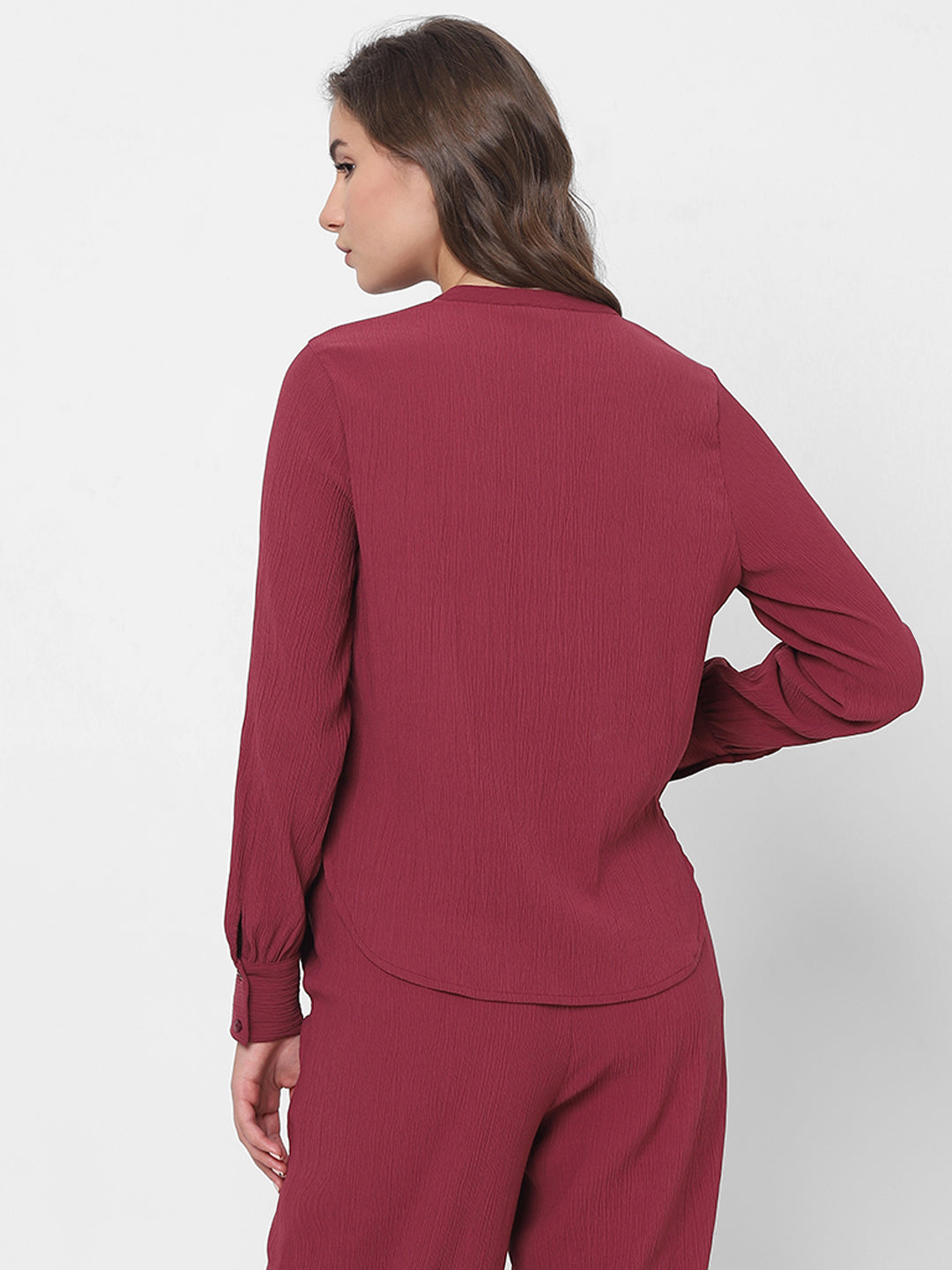 Cut-Work Embroidery Shirt