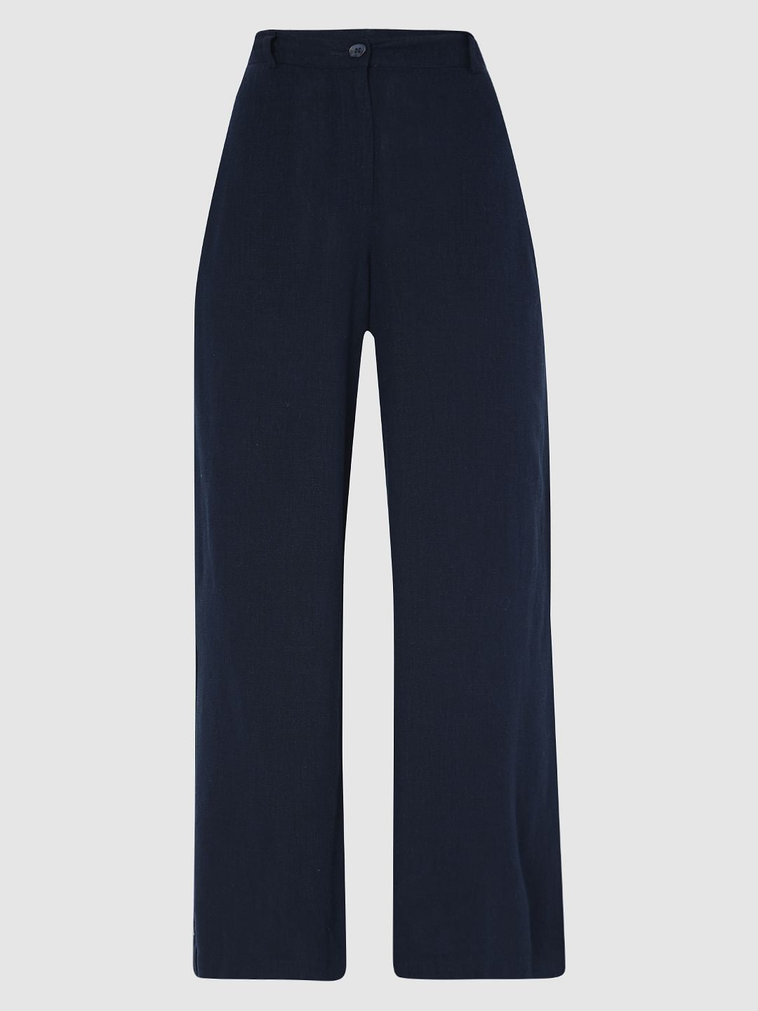 Navy Blue High Rise Pants