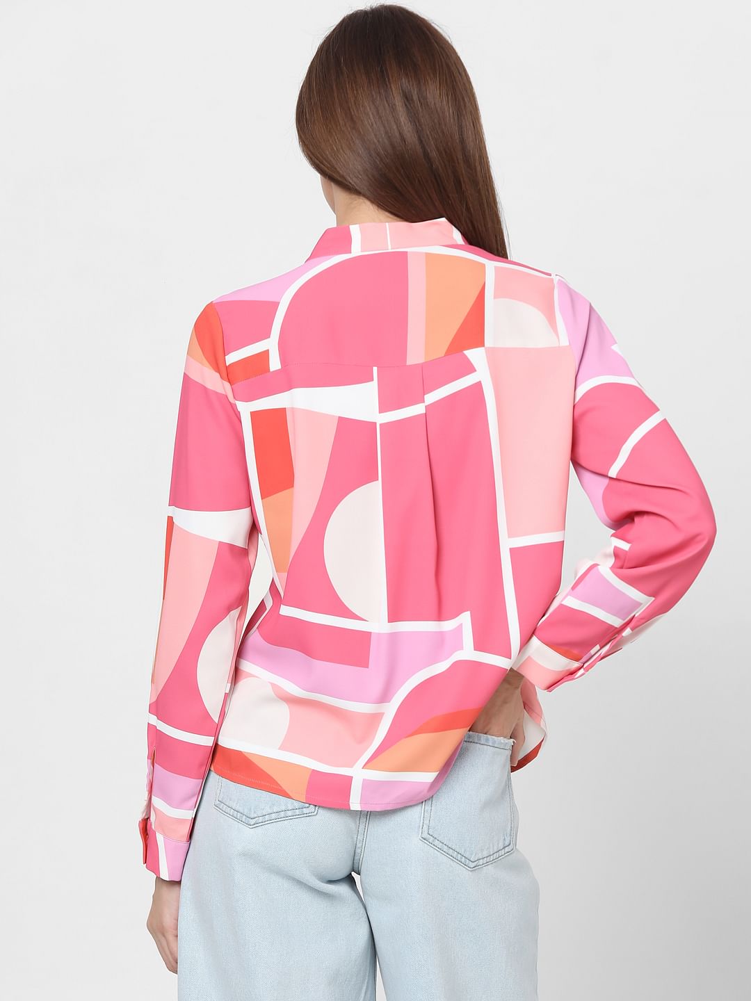 Pink Printed Top