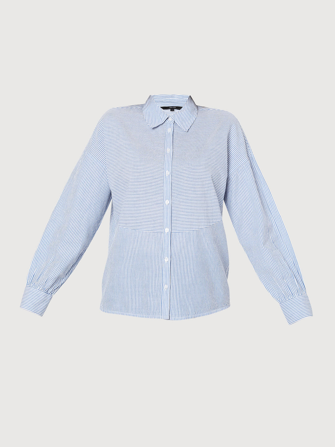 Light Blue Striped Shirt