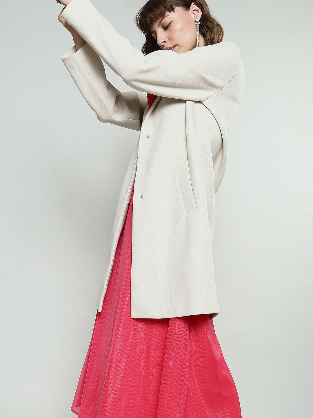 Beige Long Coat