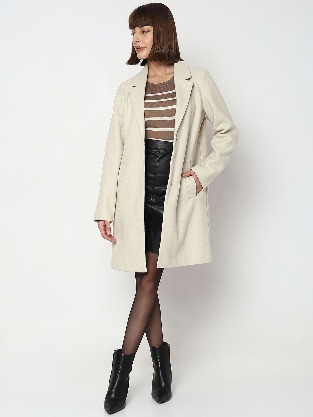 Beige Long Coat