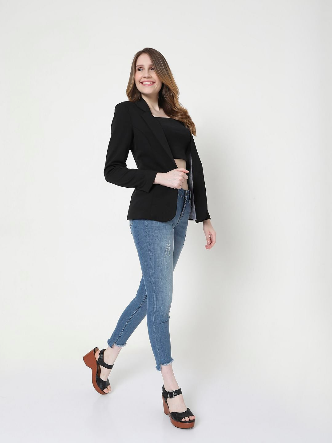 Black Formal Co-Ord Set Blazer