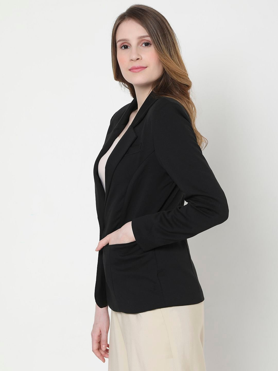 Black Formal Co-Ord Set Blazer