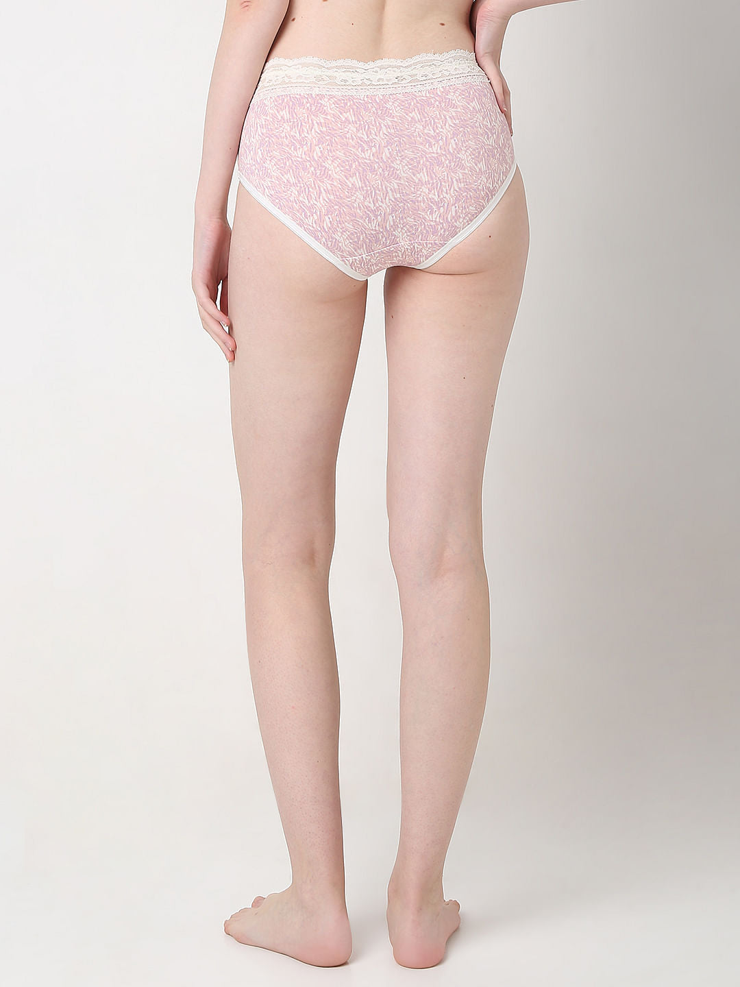 Intimates Pack Of 3 Lace Trim Midi Briefs
