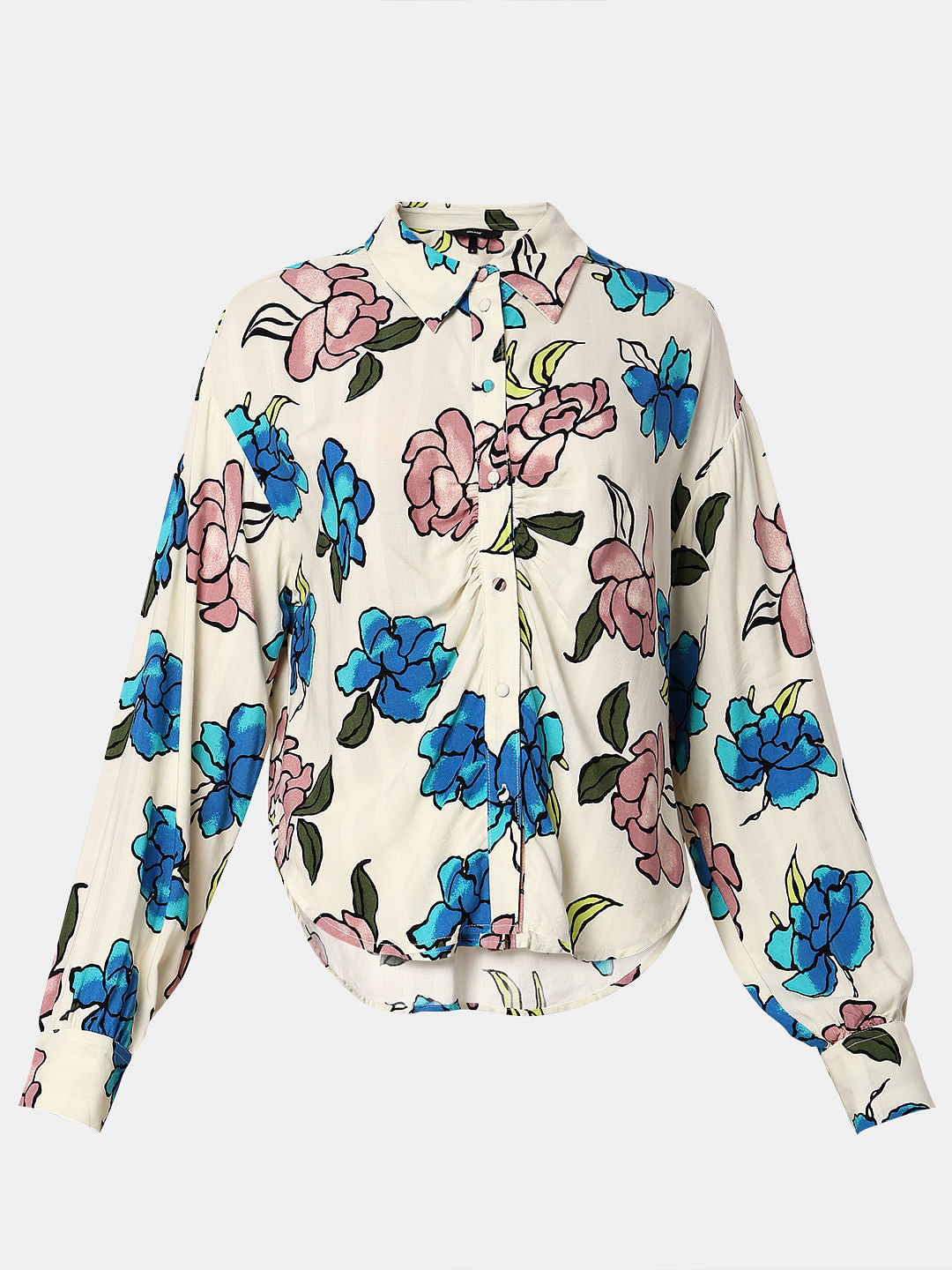 Off-White Floral Shirt