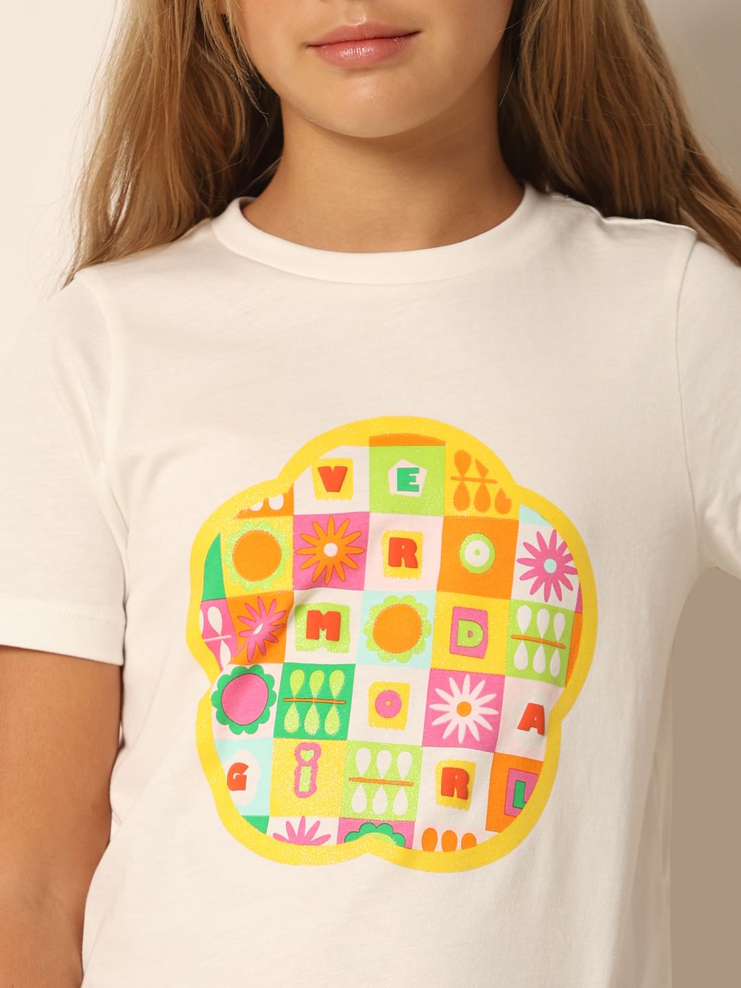 Pink Graphic Print T-Shirt