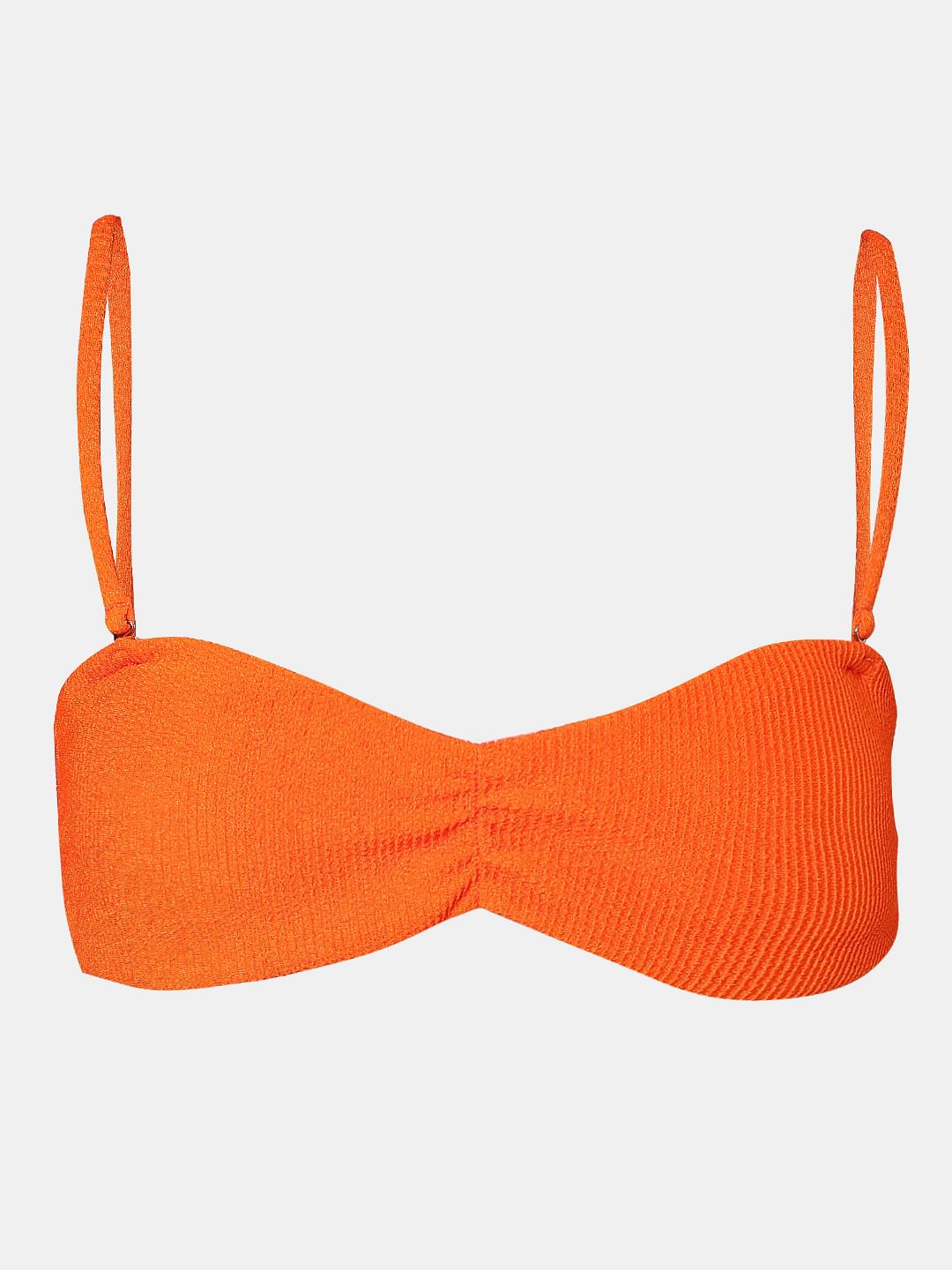 Orange Bikini Bra