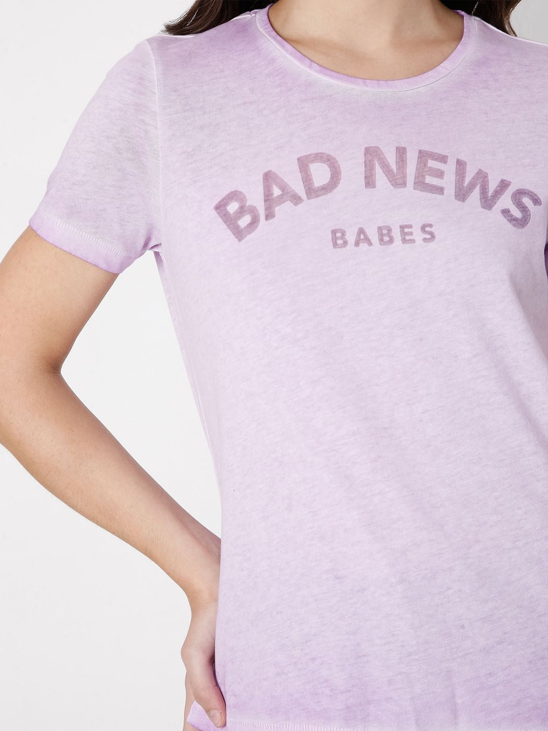 Lavender Graphic T-Shirt