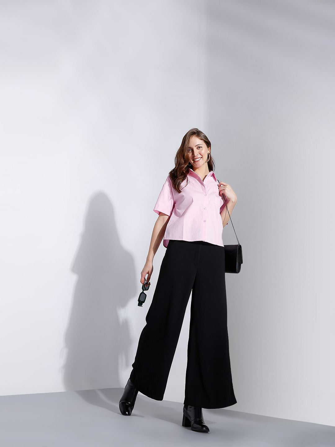 Lilac Boxy Fit Shirt