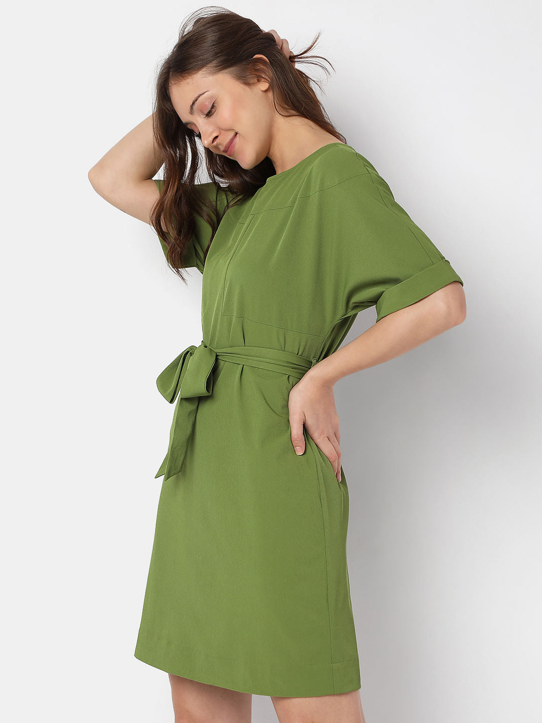 Green Mini Dress