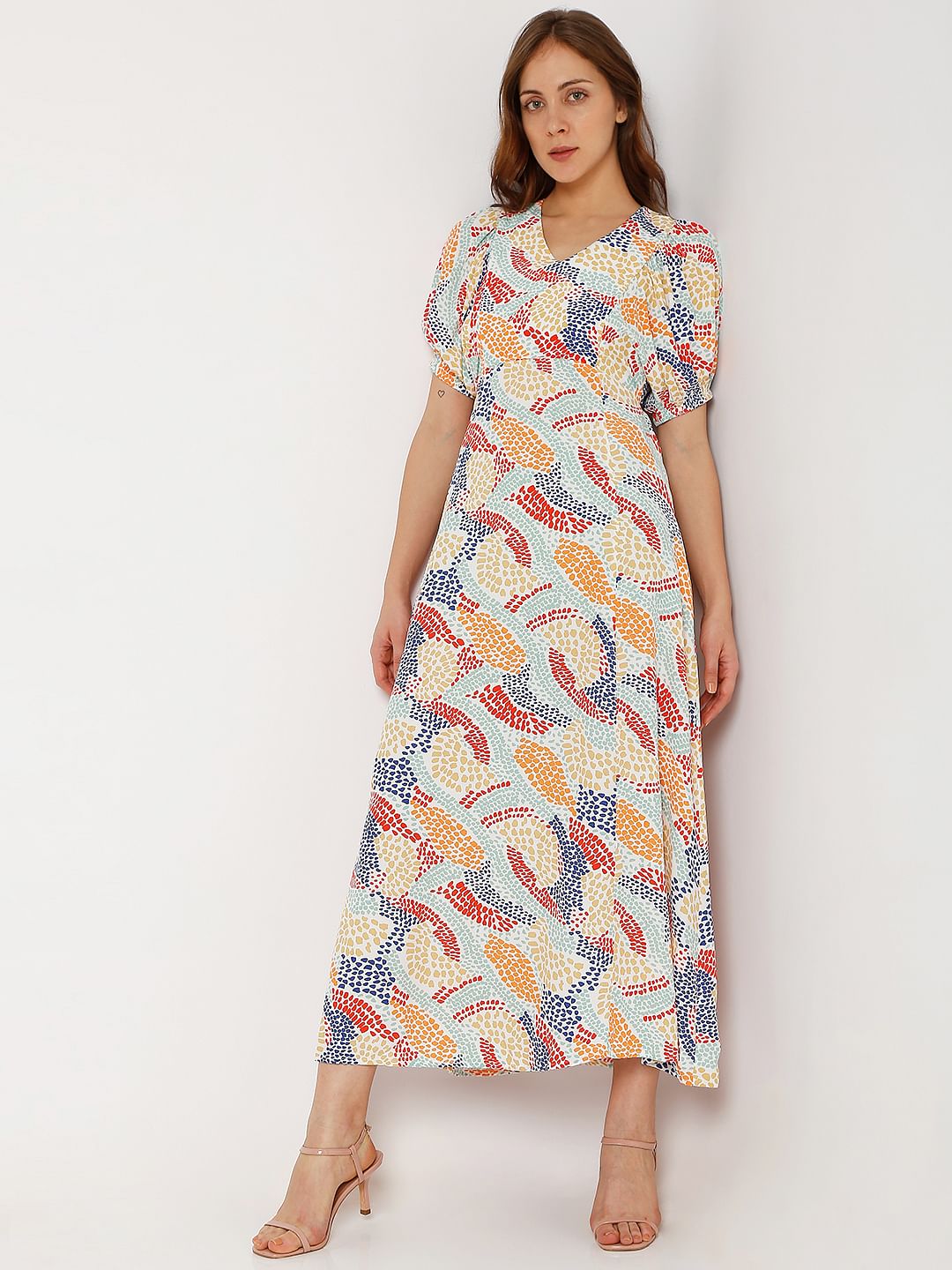 Multi-Colour Maxi Dress
