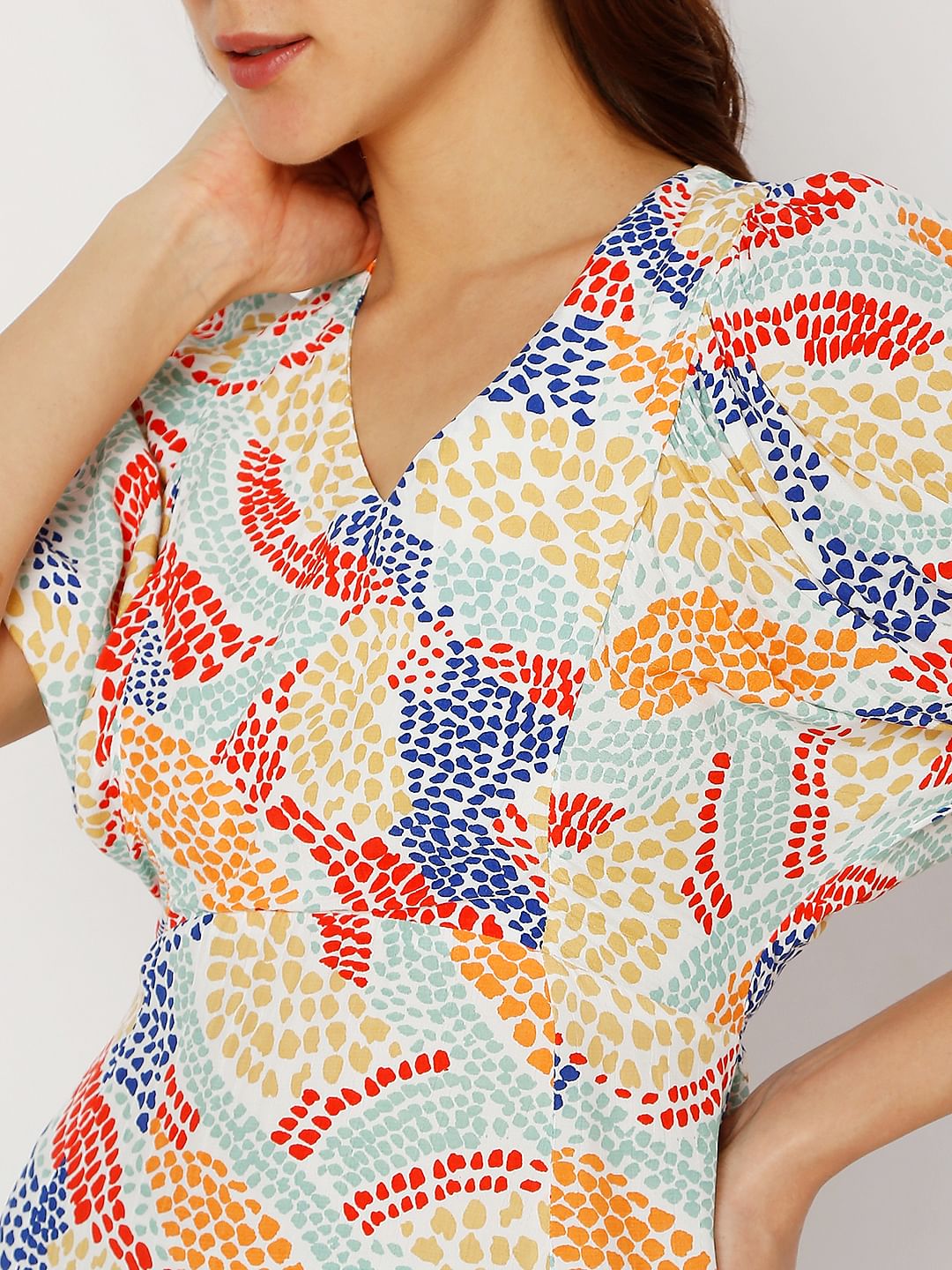 Multi-Colour Maxi Dress