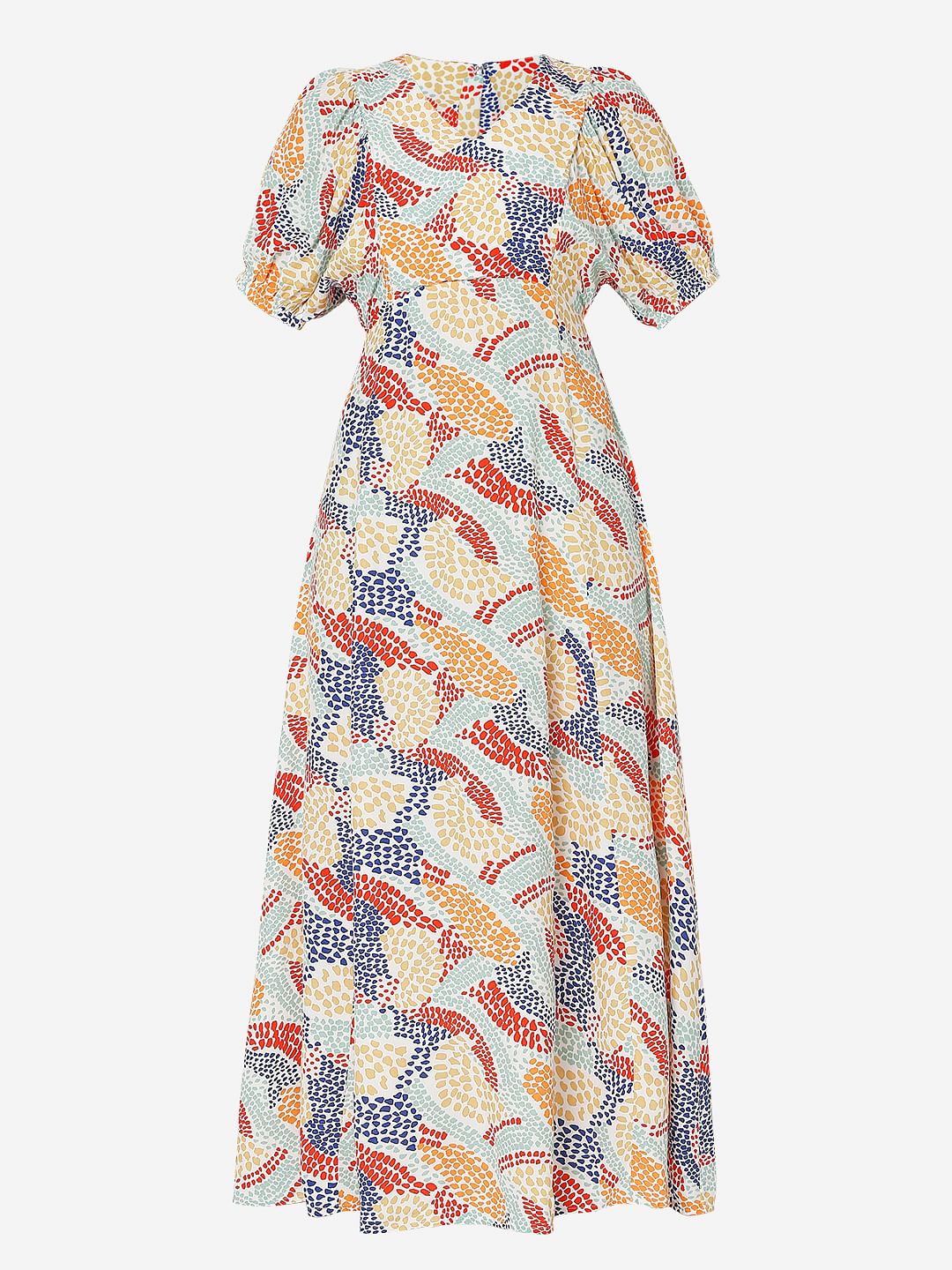 Multi-Colour Maxi Dress