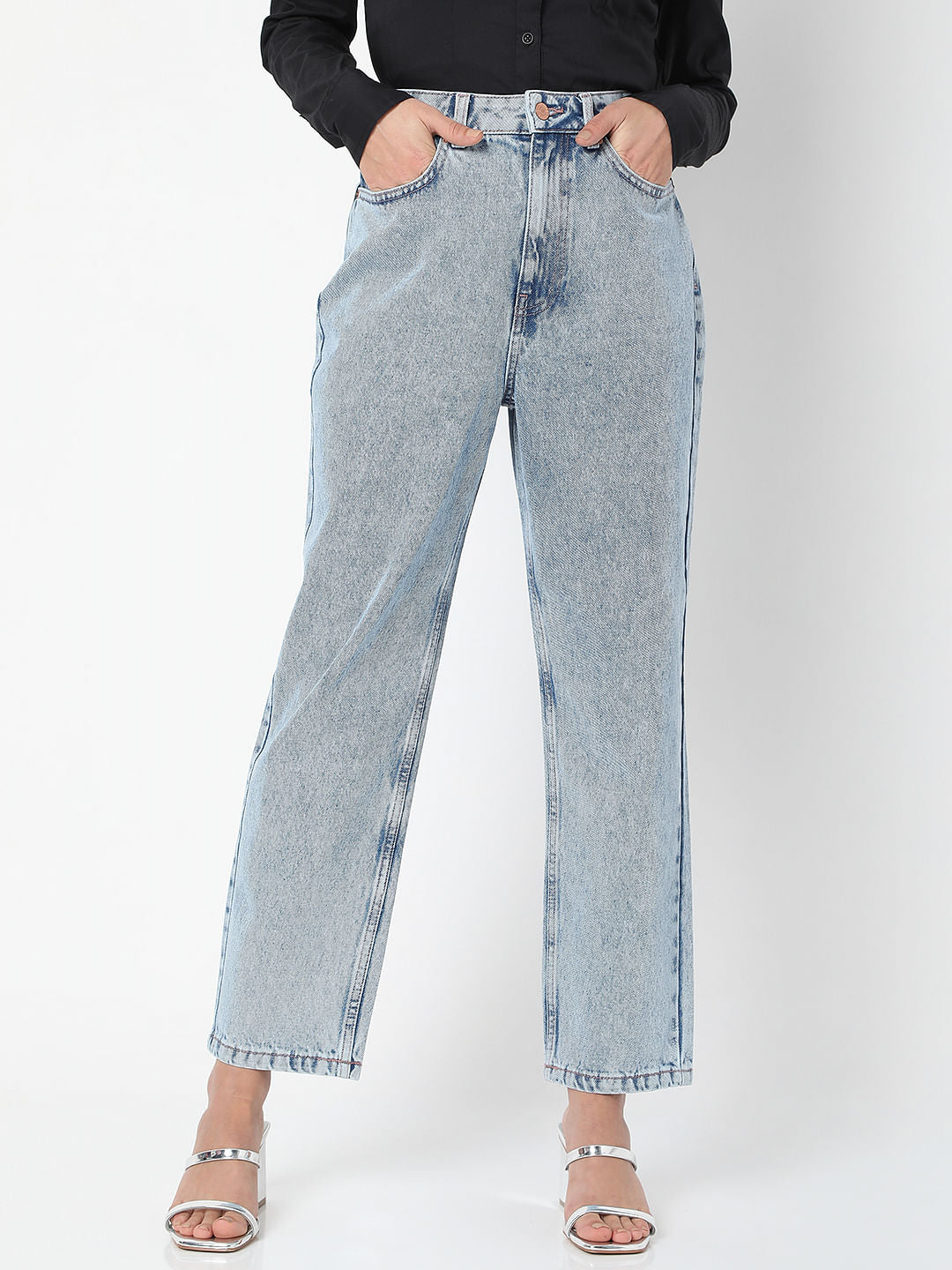 Light Blue Mom Jeans