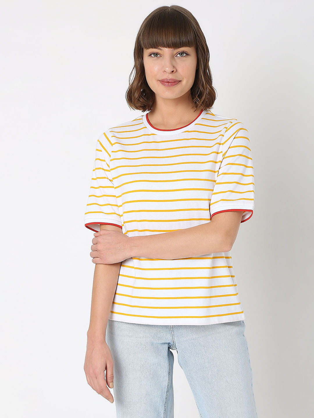 Yellow Striped T-Shirt