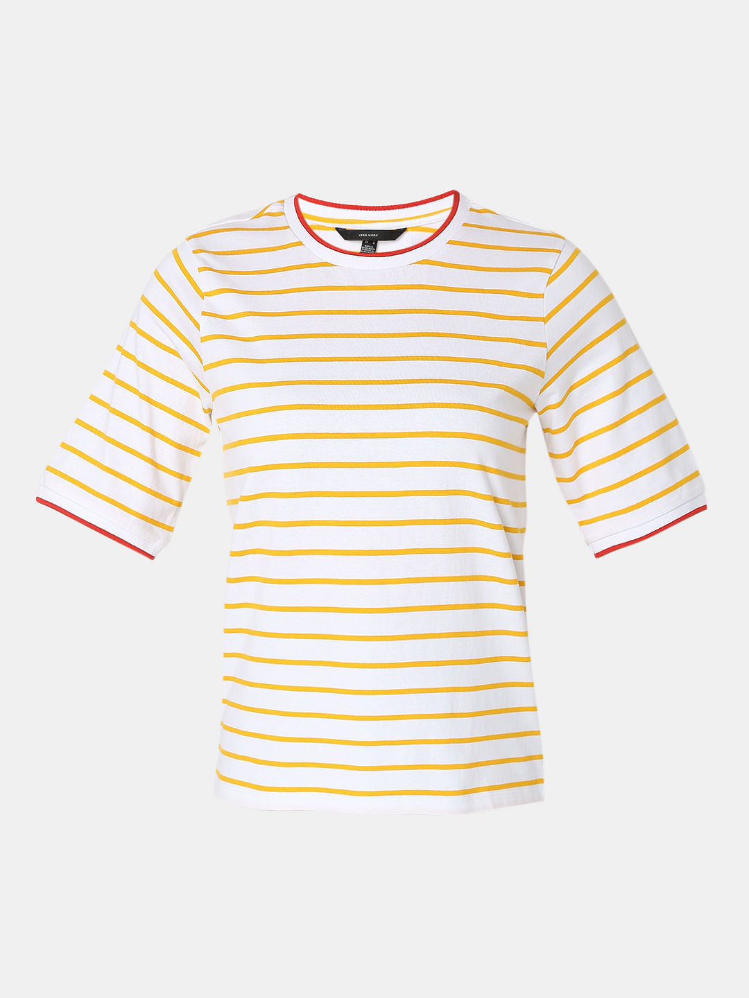 Yellow Striped T-Shirt