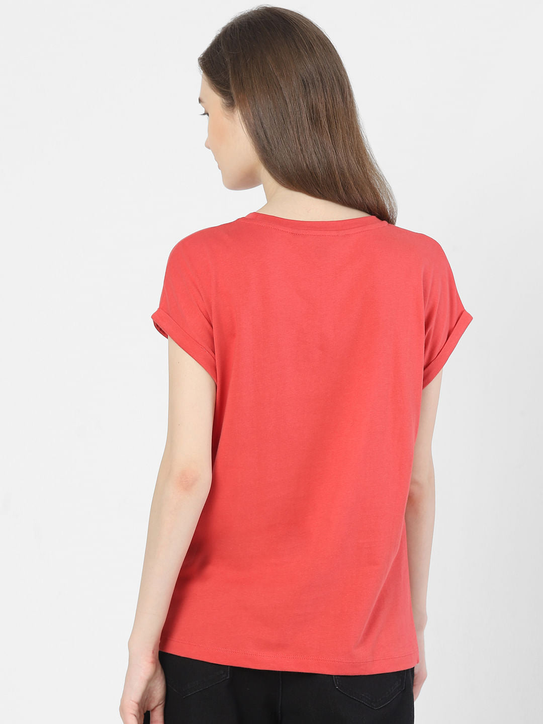 Red Graphic Print T-Shirt