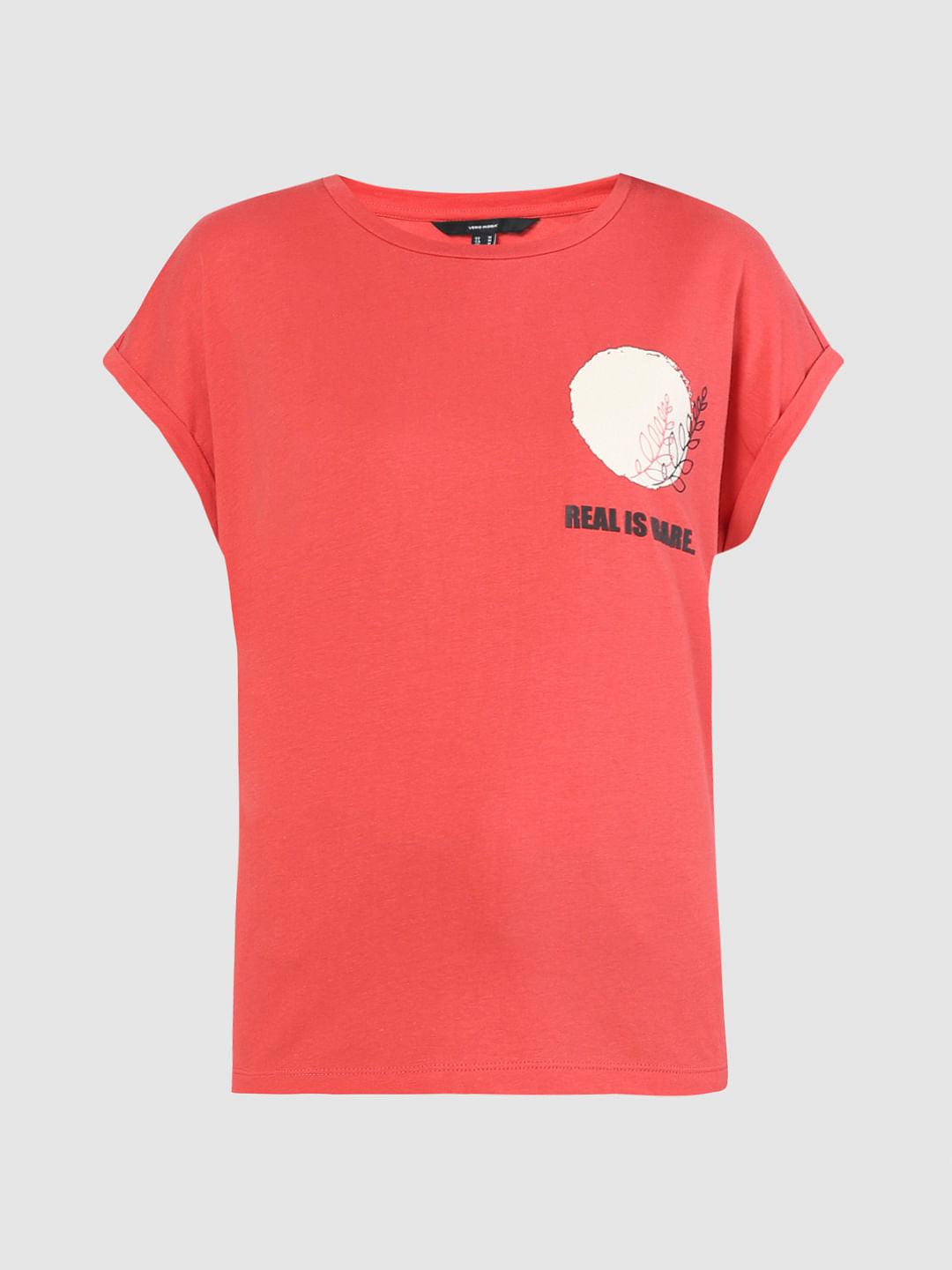 Red Graphic Print T-Shirt