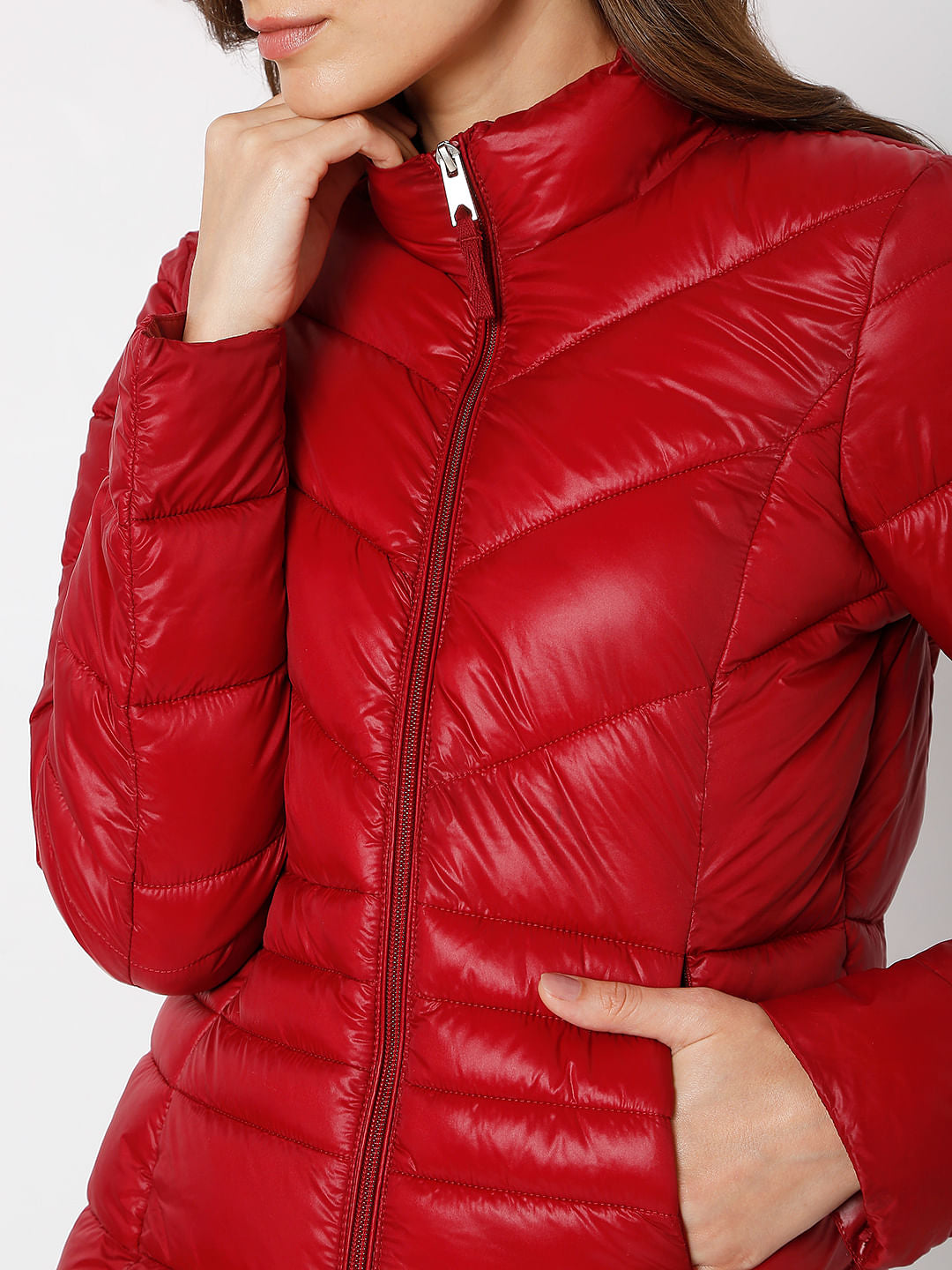 Red Puffer Jacket