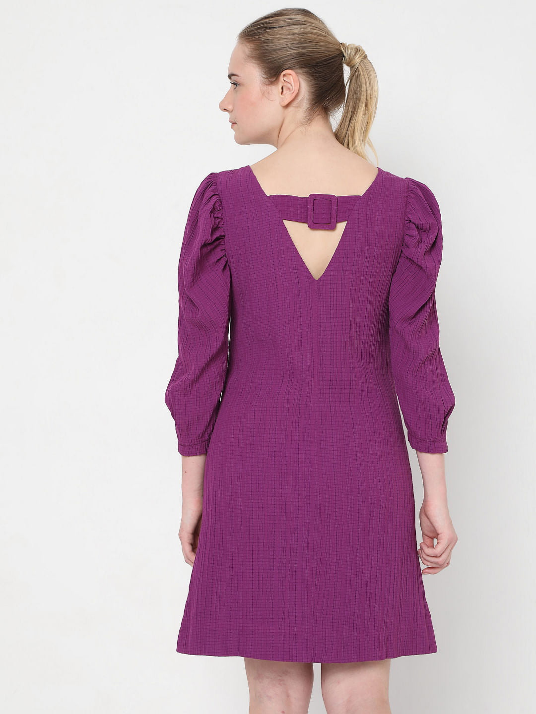 Purple Shift Dress