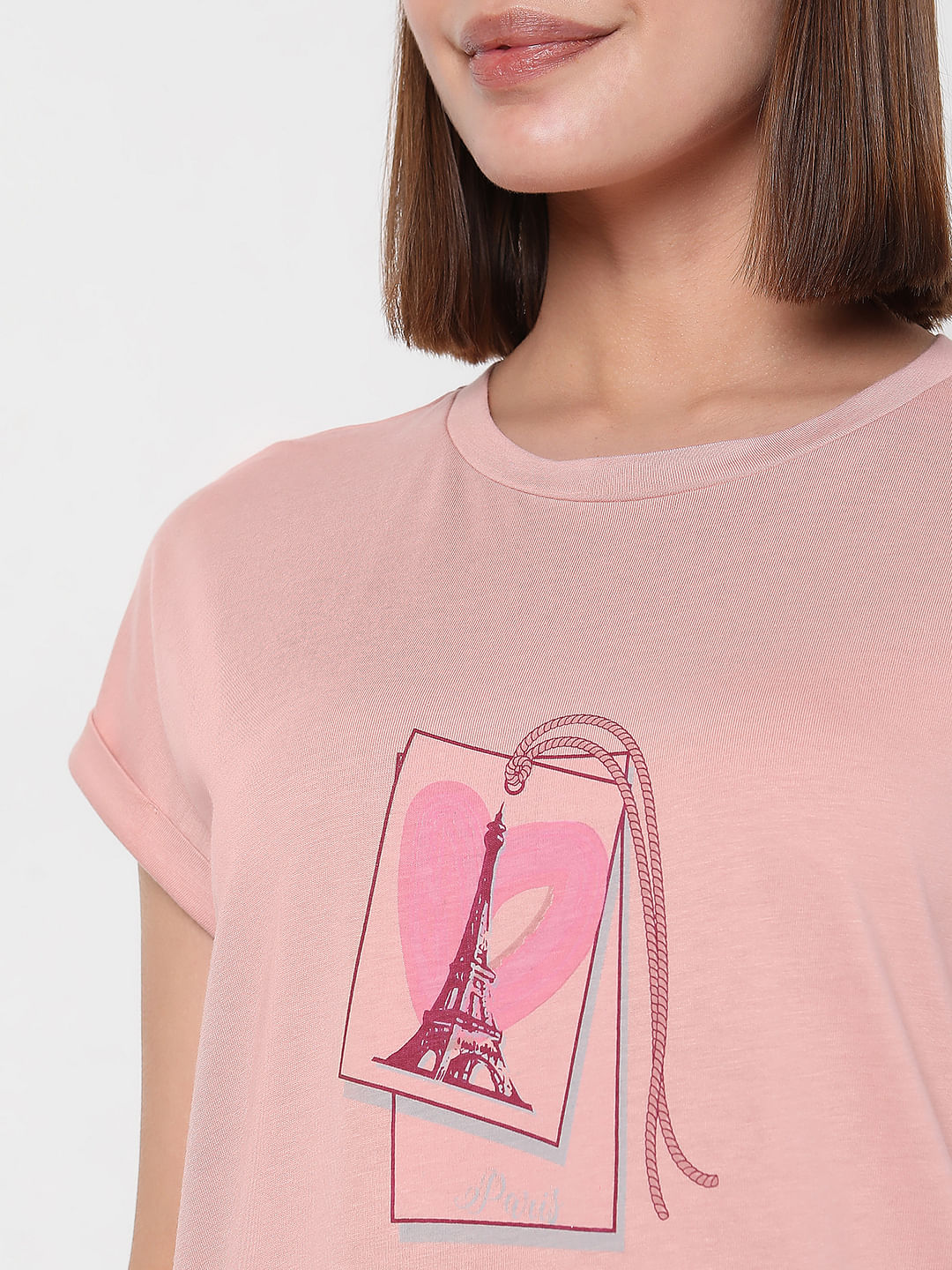 Pink Graphic T-Shirt