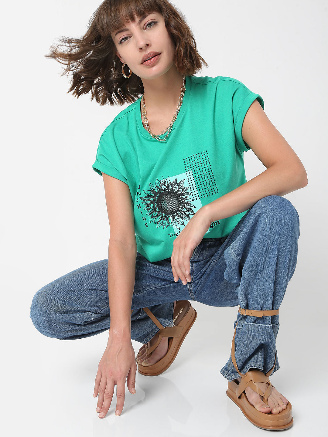 Green Graphic T-Shirt