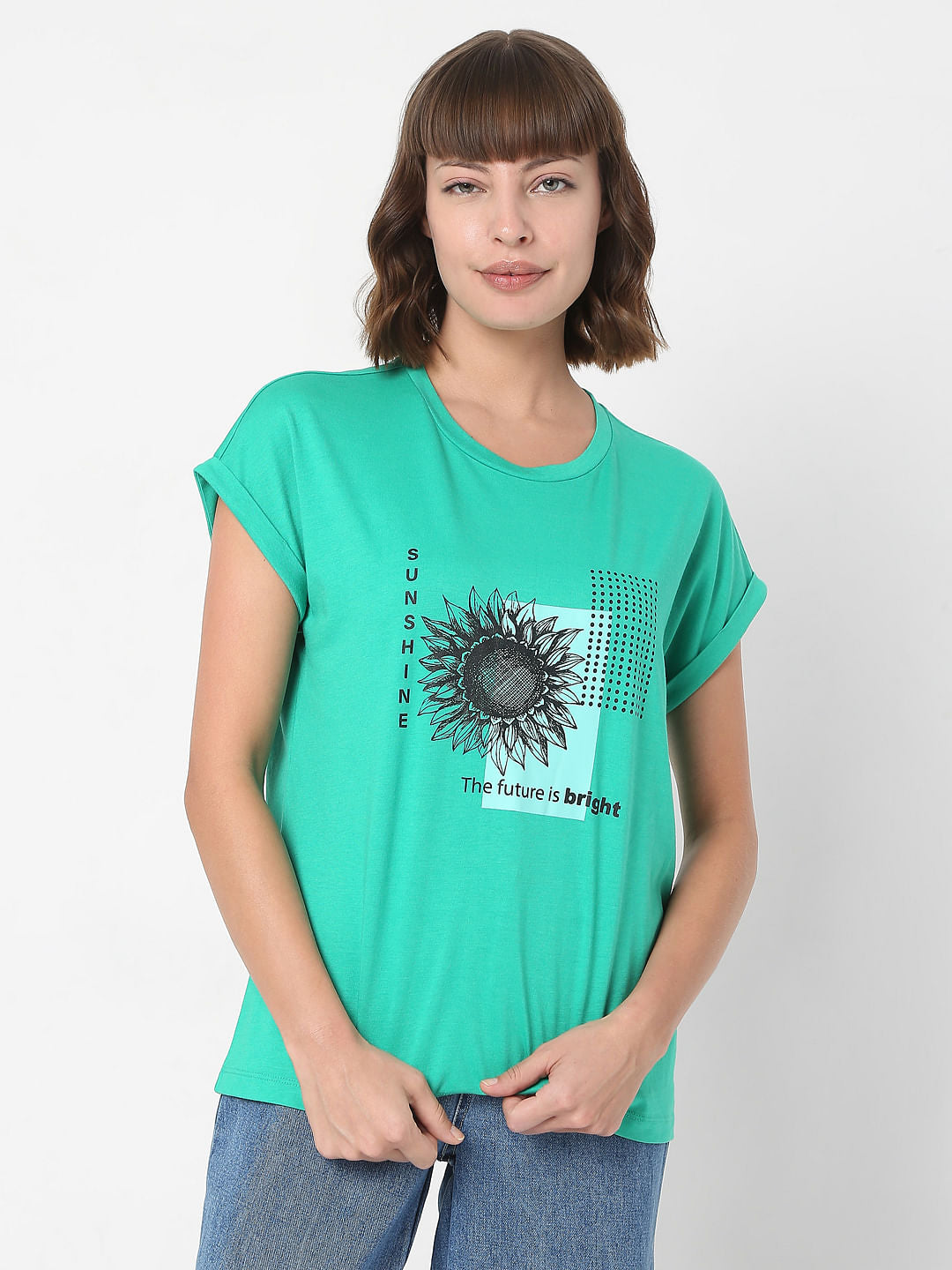 Green Graphic T-Shirt
