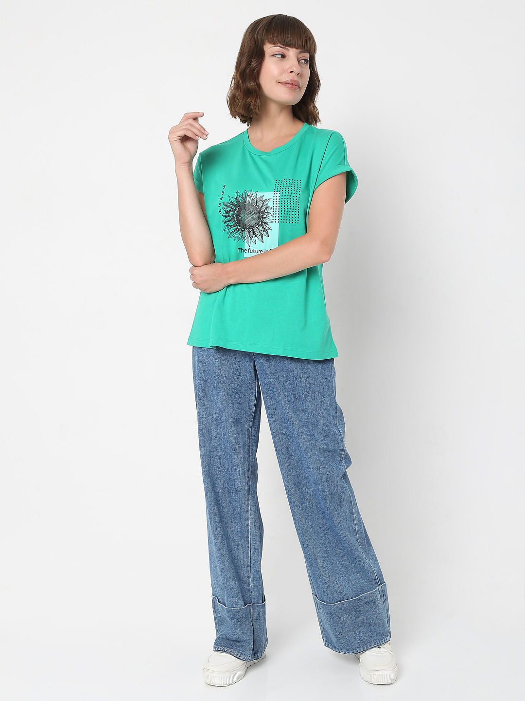 Green Graphic T-Shirt