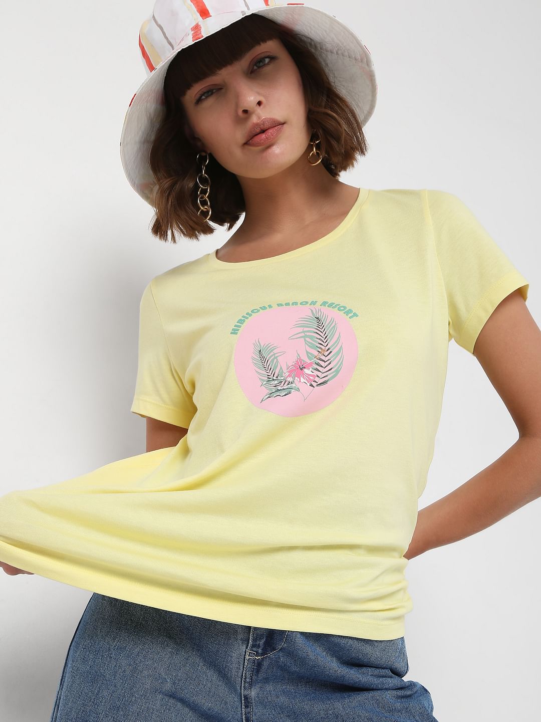 Yellow Graphic T-Shirt