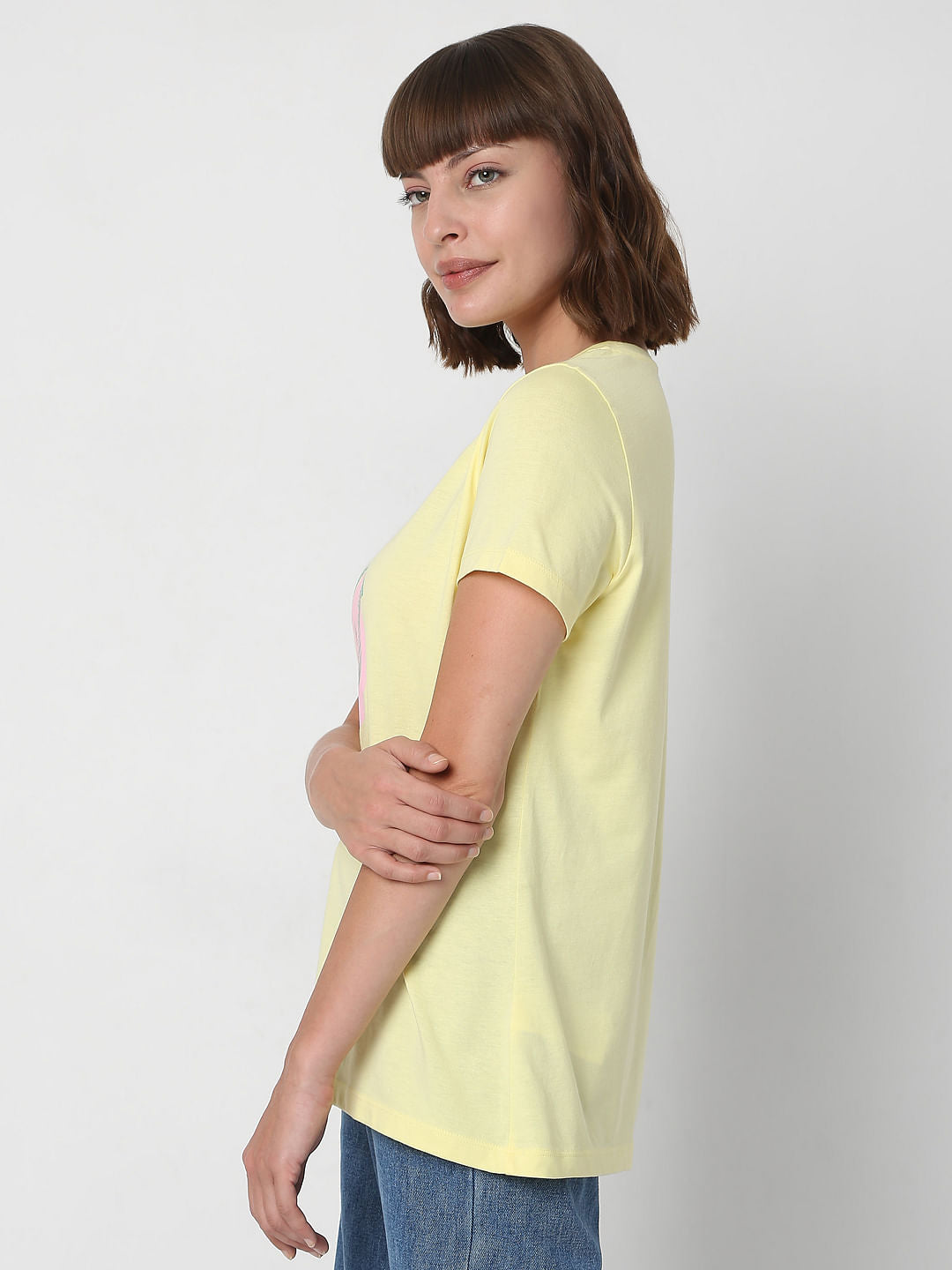 Yellow Graphic T-Shirt