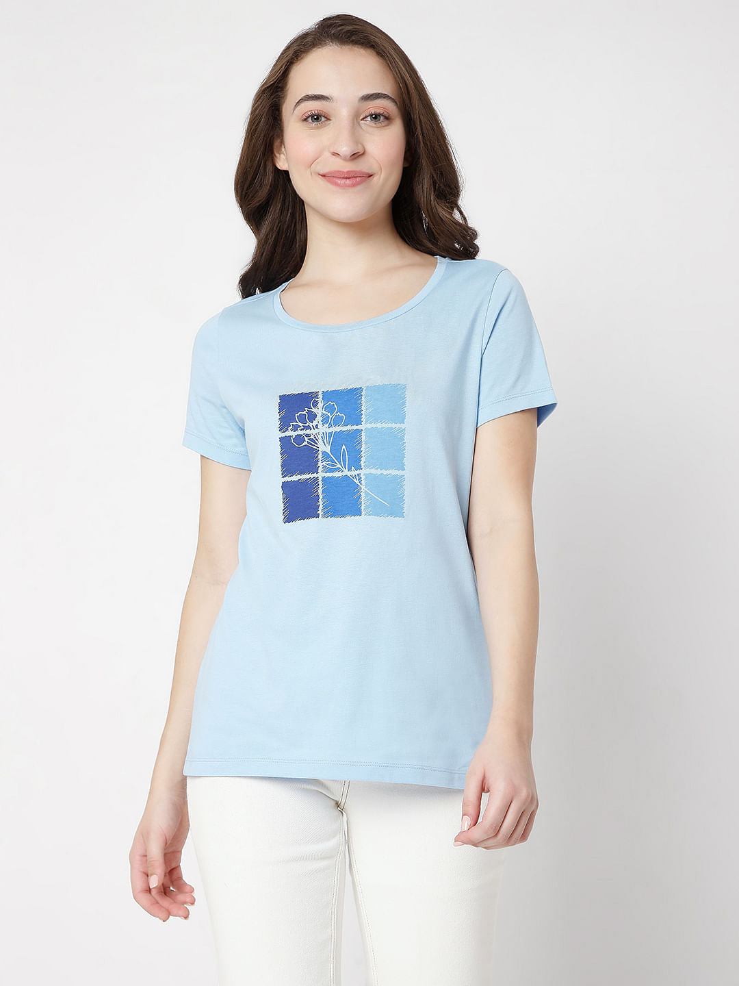 Blue Graphic T-Shirt